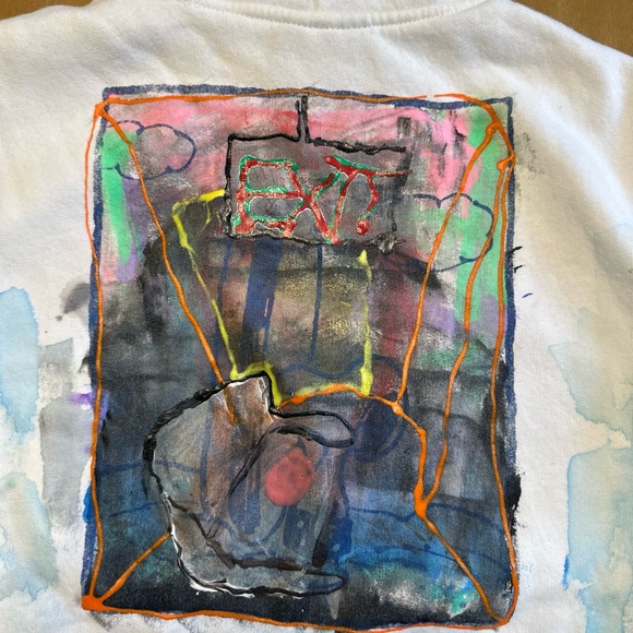 1 of 1 ‘Your Session Ended’ Liminal small hoodie by Sara haber - Picture 7 of 9